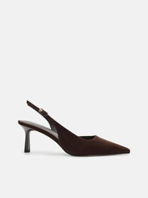 Dark Brown Suede