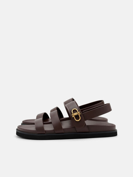 Sandal Slingback Kulit Sienna, , hi-res