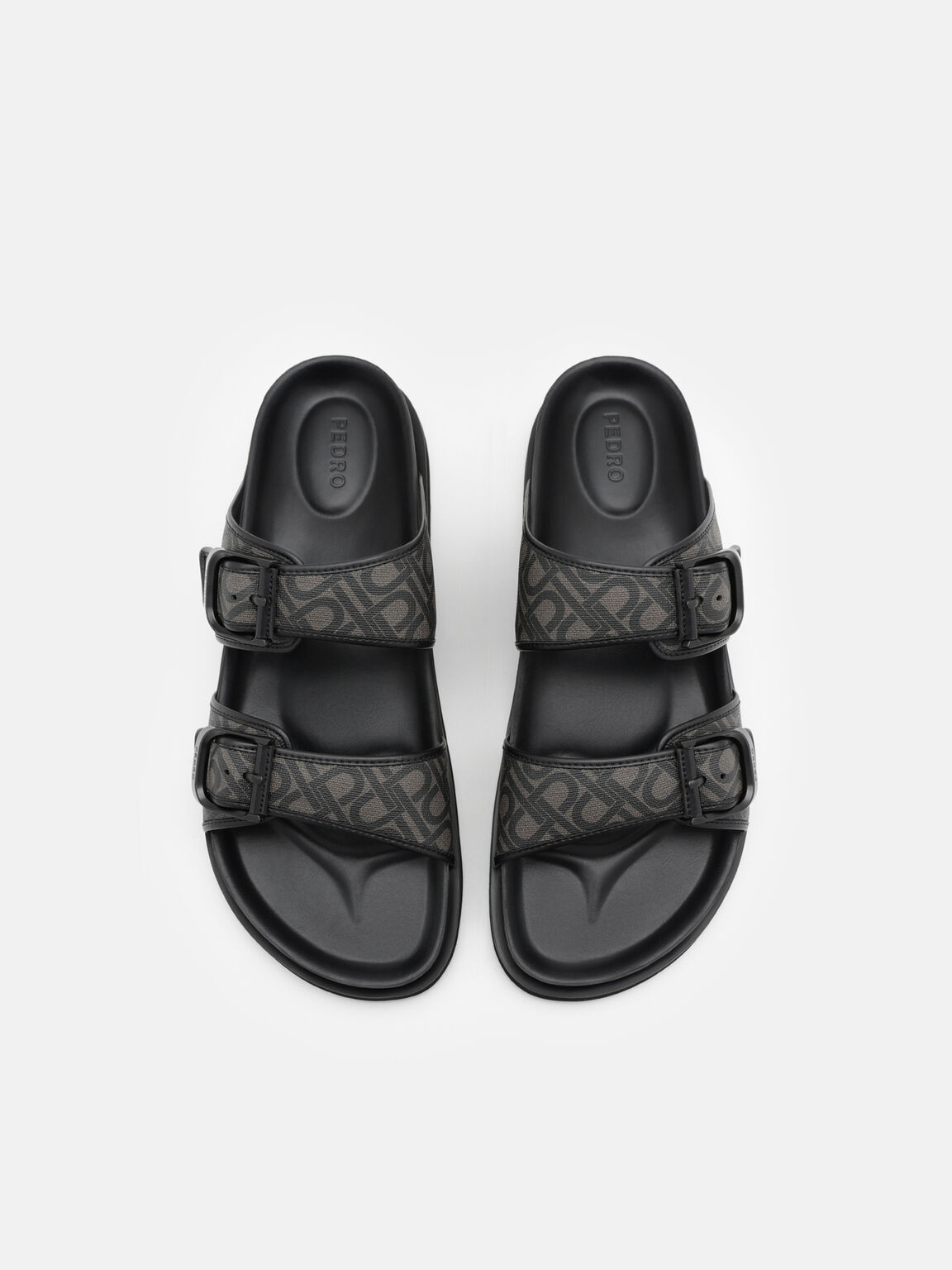 Sandal Slide Helix Pria, , hi-res
