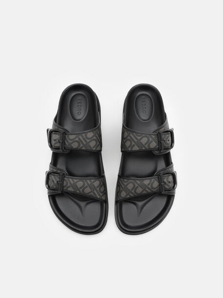 Sandal Slide Helix Pria, , hi-res