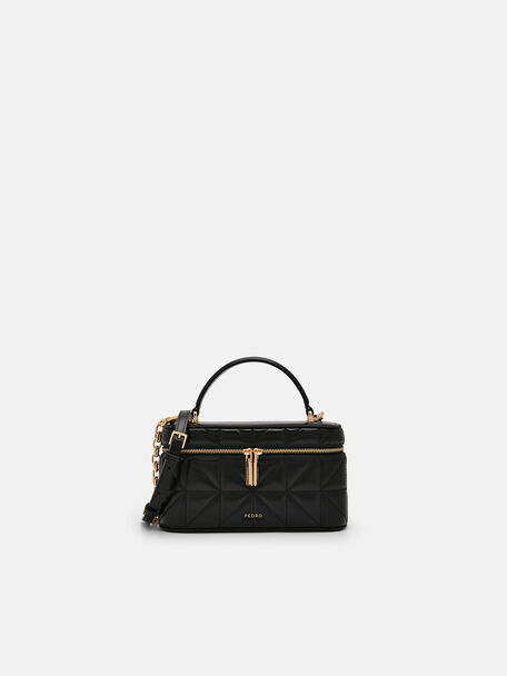 Ari Shoulder Bag in Pixel, Black, hi-res