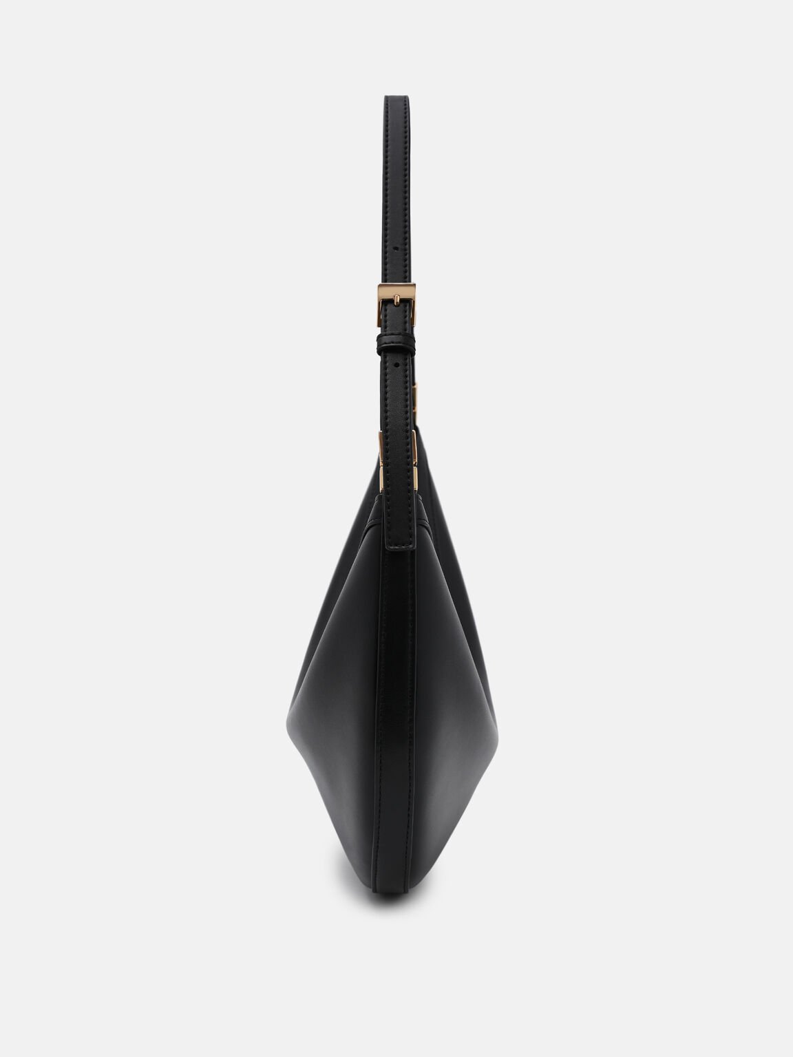 Jatte Leather Crescent Shoulder Bag, , hi-res