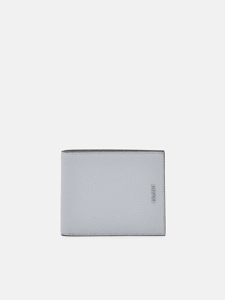 Embossed Leather Bi-Fold Wallet with Insert, 