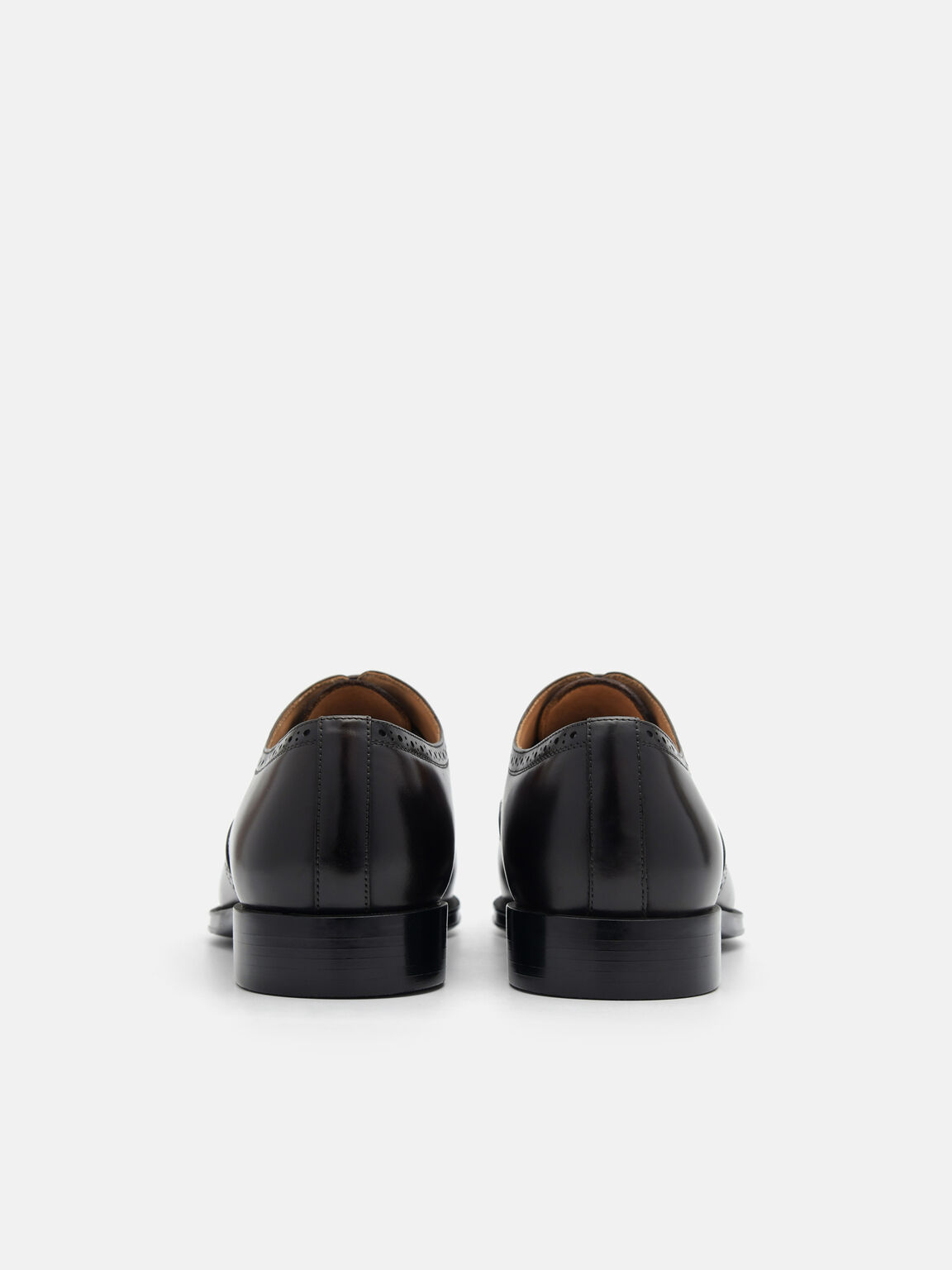 Leather Brogue Oxford Shoes, 