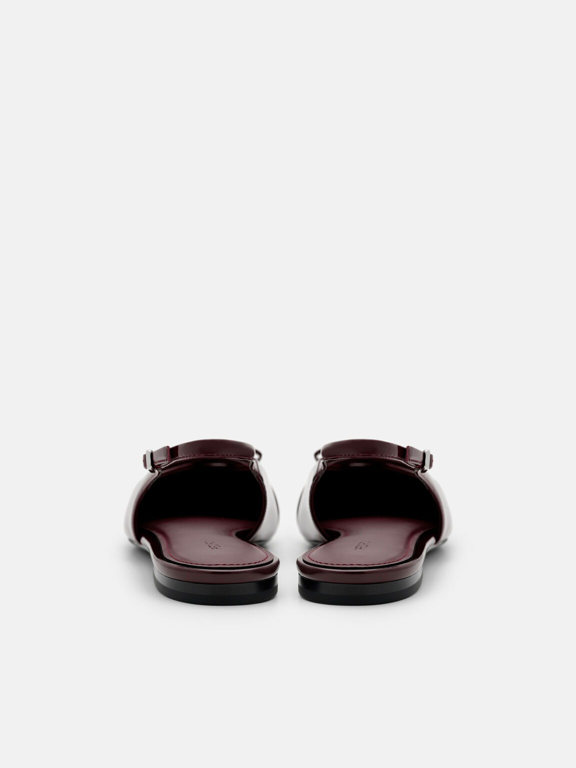 Sepatu Flat Slingback Kulit Jeanine, , hi-res