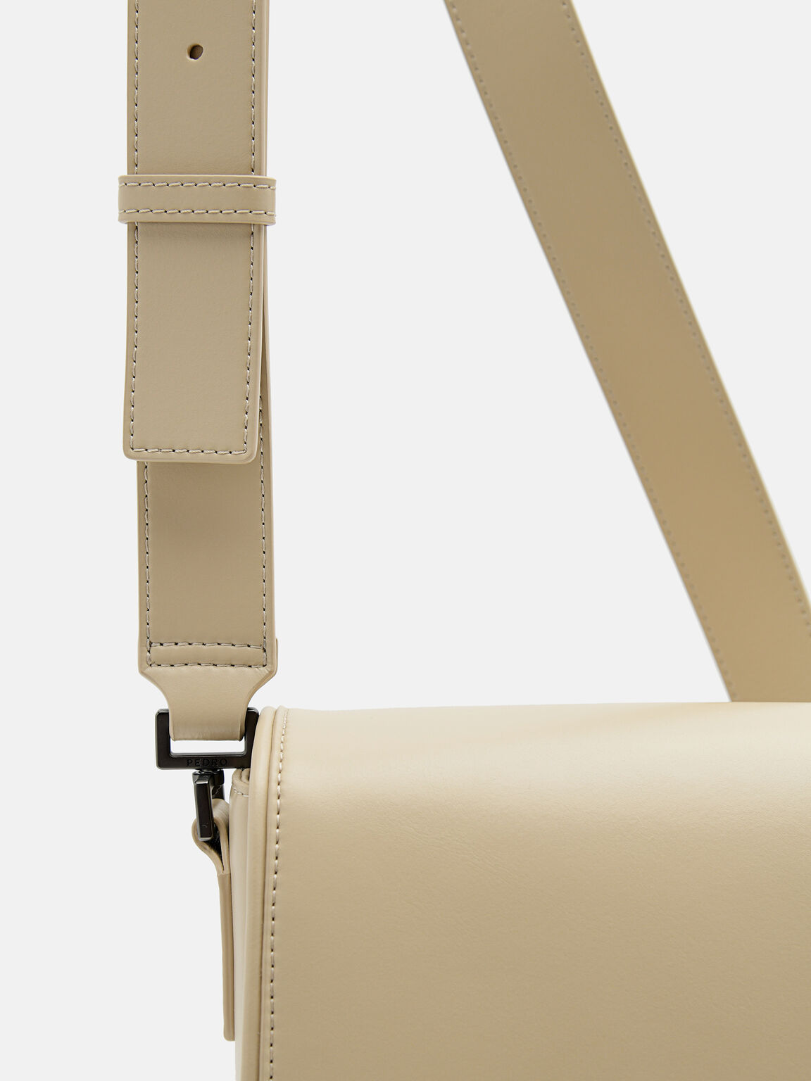 Textured Panel Messenger Bag, 