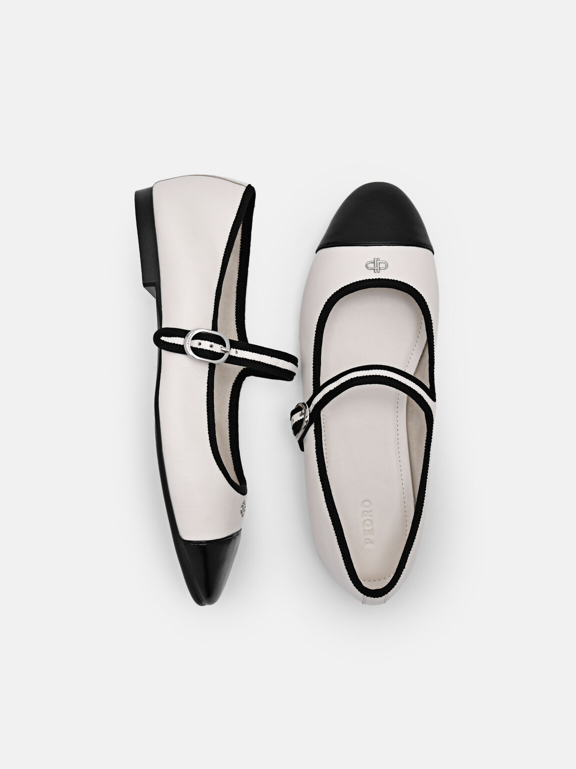 Alina Leather Ballerina Flats, 
