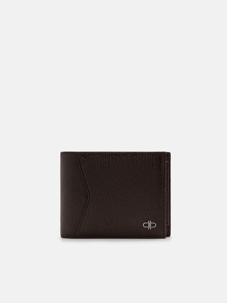 Leather Bi-Fold Wallet with Insert, , hi-res