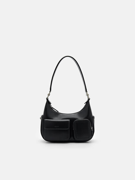 Ease Shoulder Bag, Black, hi-res