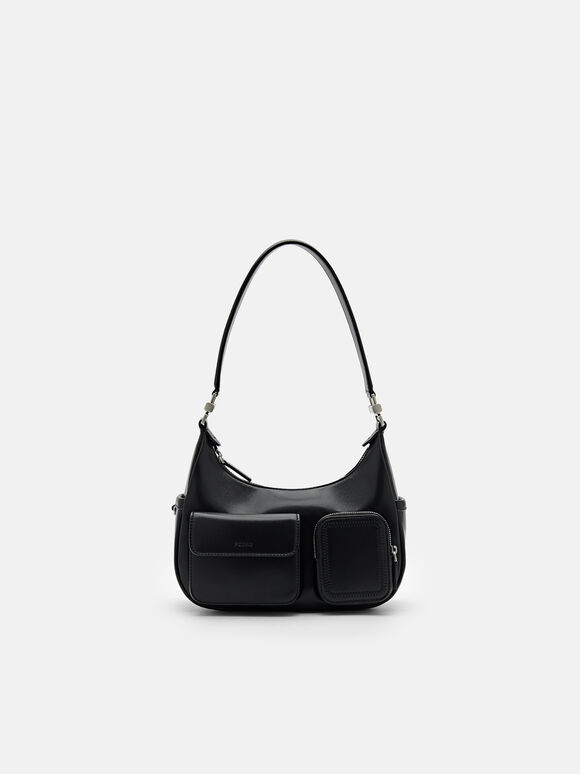 Ease Shoulder Bag, Black, hi-res