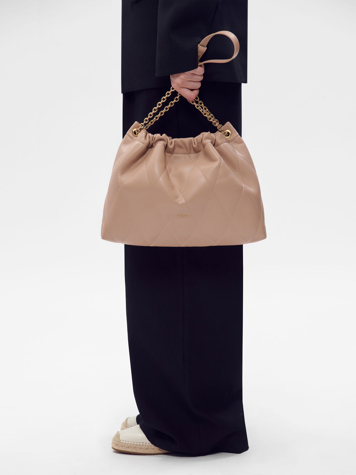 Kaia Quilted Shoulder Bag, 