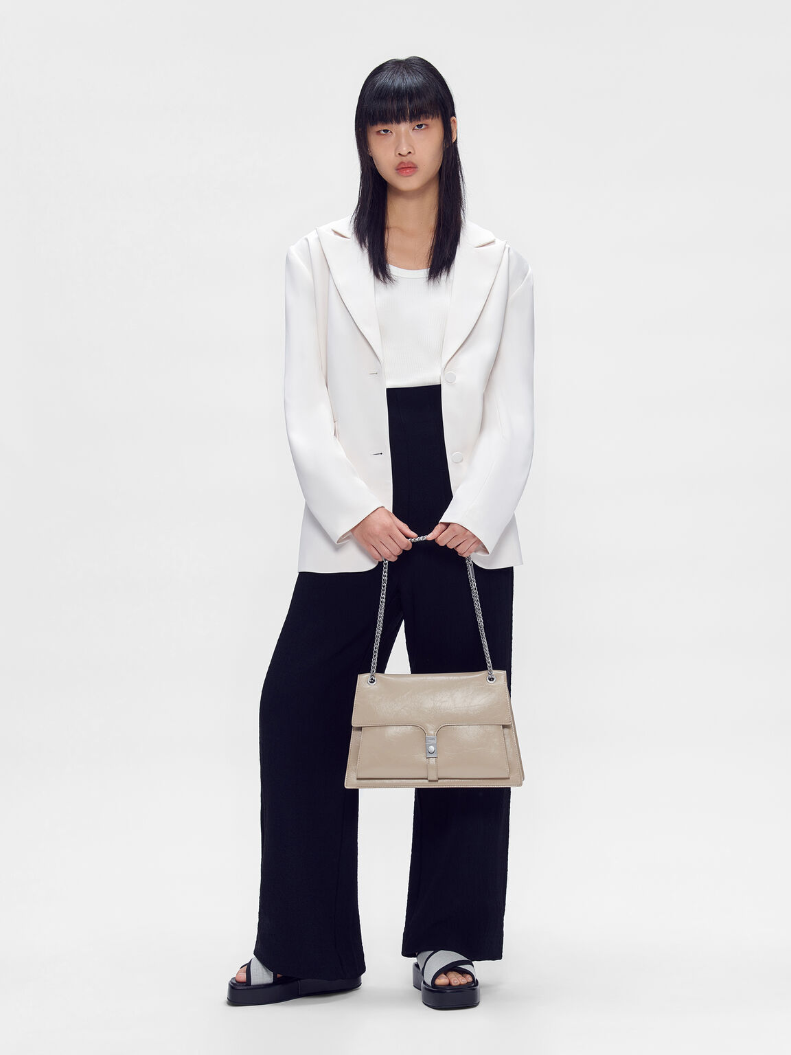 PEDRO Studio Farida Leather Shoulder Bag, 