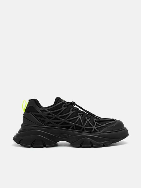 Hybrix Mesh Sneakers, Black, hi-res