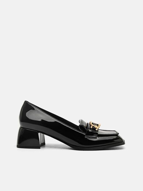 Jean Leather Heels, 