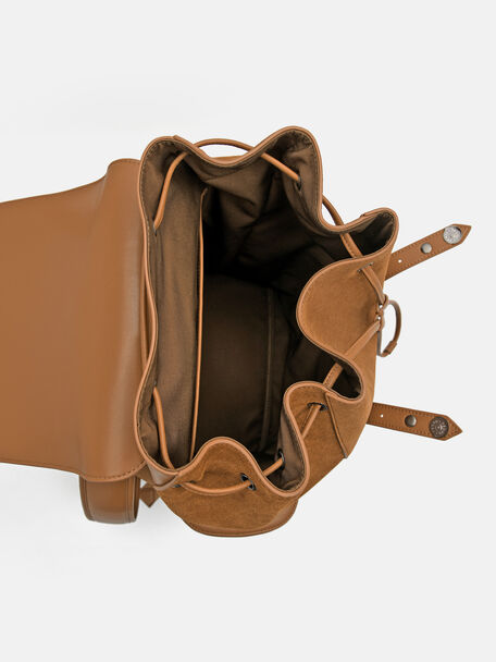 PEDRO Icon Leather Heel Sandals, Black