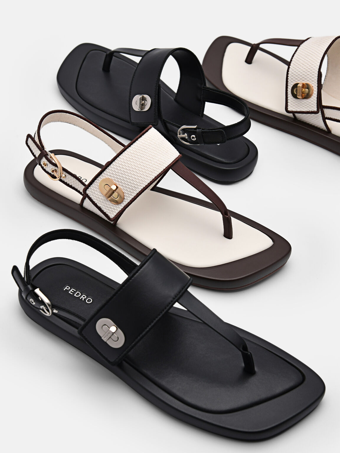 Brie Thong Sandals, 