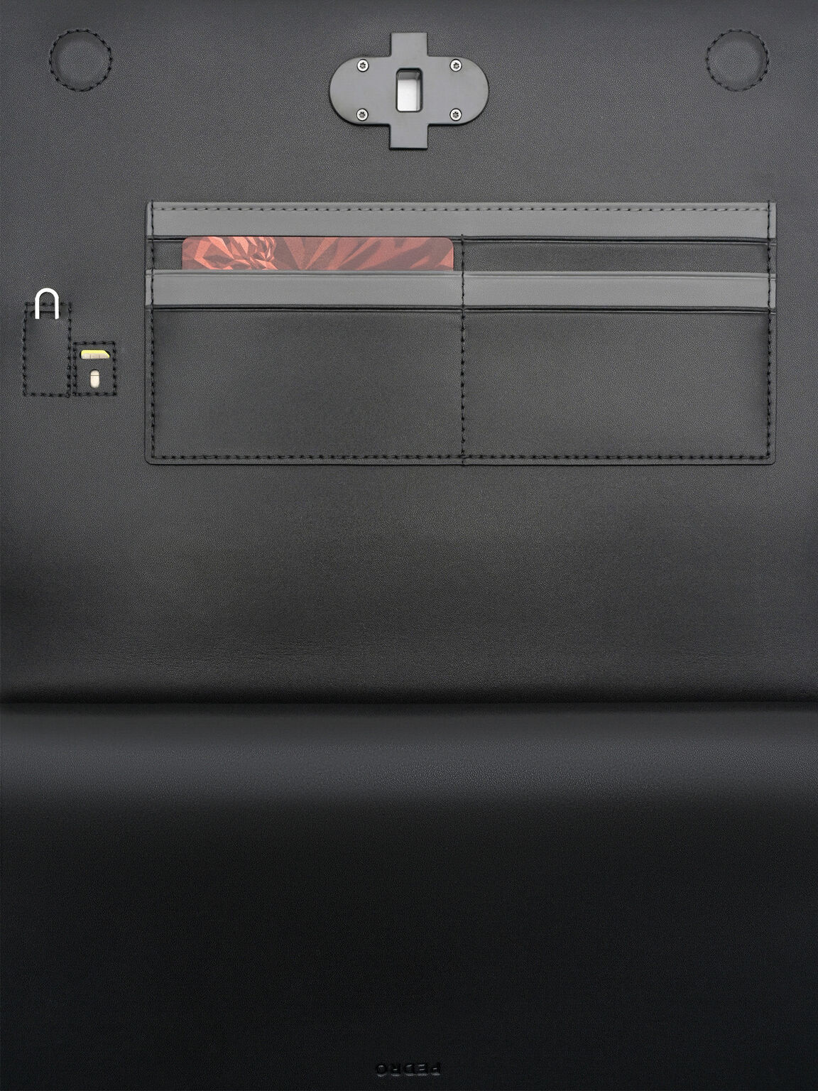 Saffiano Leather Portfolio Bag, 