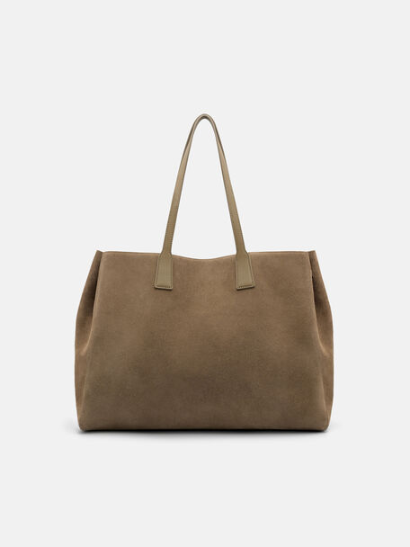 Tas Tote Suede Oversized Demi, , hi-res
