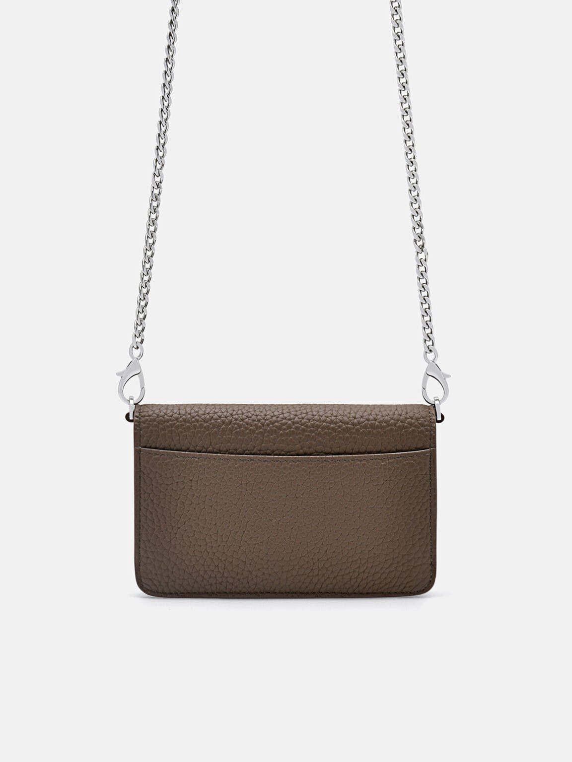 Dompet Lipat Dua Kulit Emboss, 