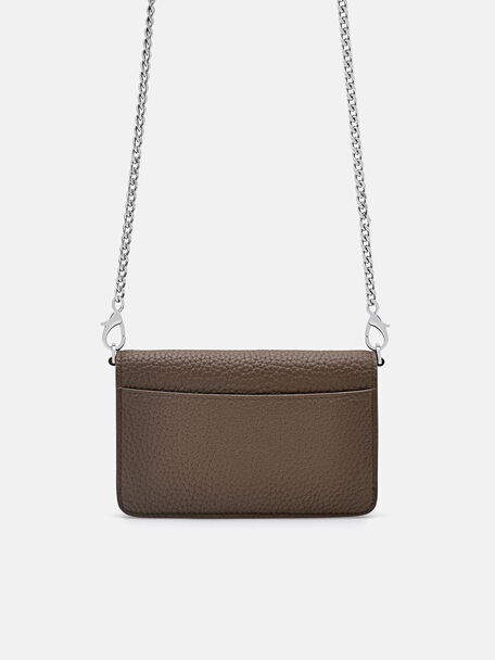 Embossed Leather Bi-Fold Wallet, 