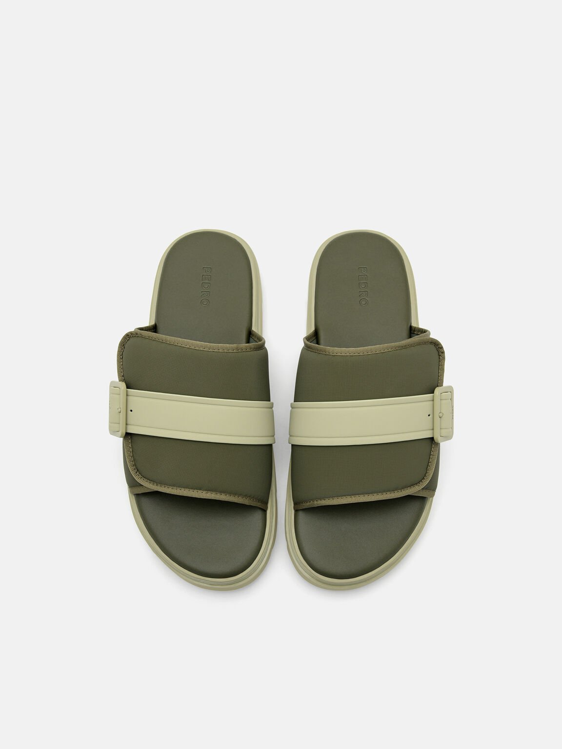 Fabric Slide Sandals, 