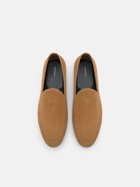 Corduroy Venetian Loafers, , hi-res