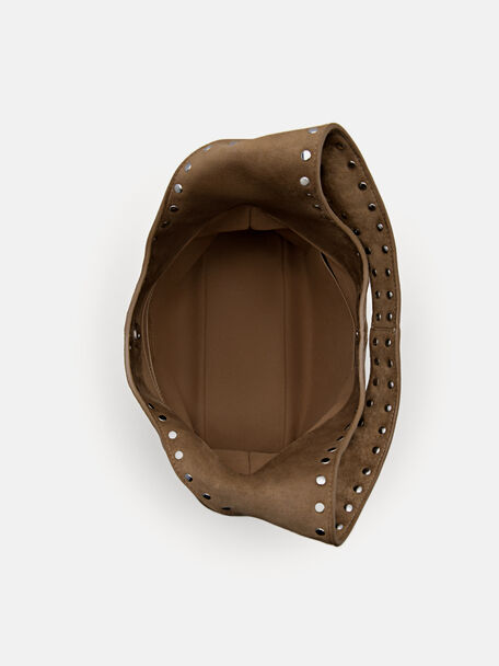 Issa Studded Hobo Bag, , hi-res