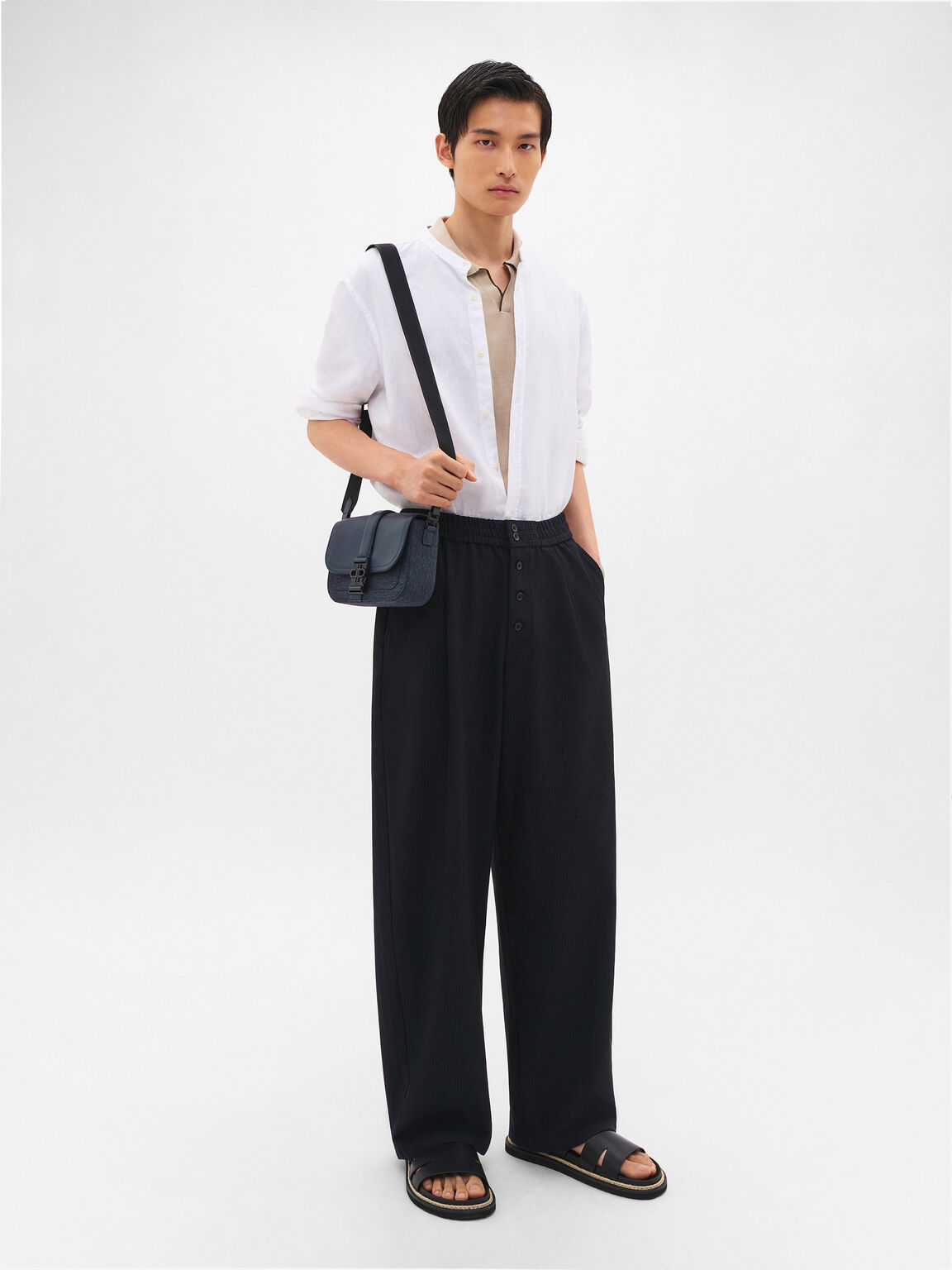 Tas Selempang Kulit Tex, , hi-res