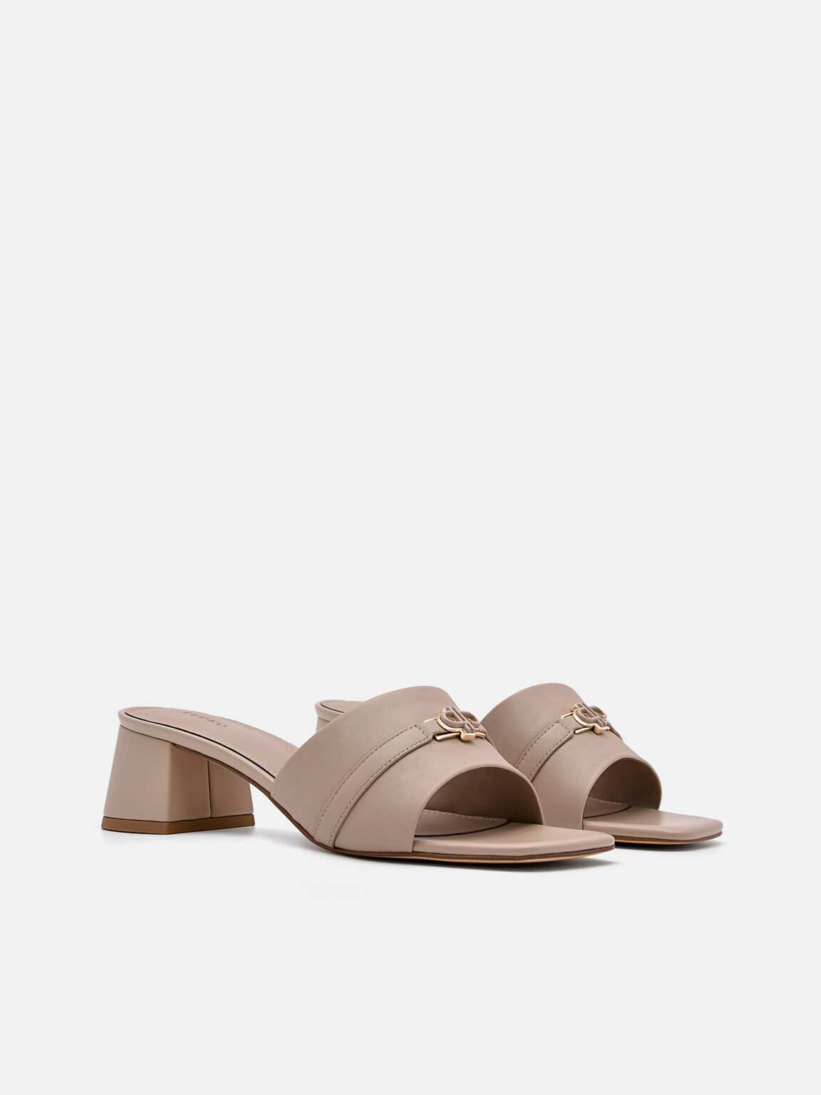 PEDRO Icon Sandal Hak Kulit, , hi-res