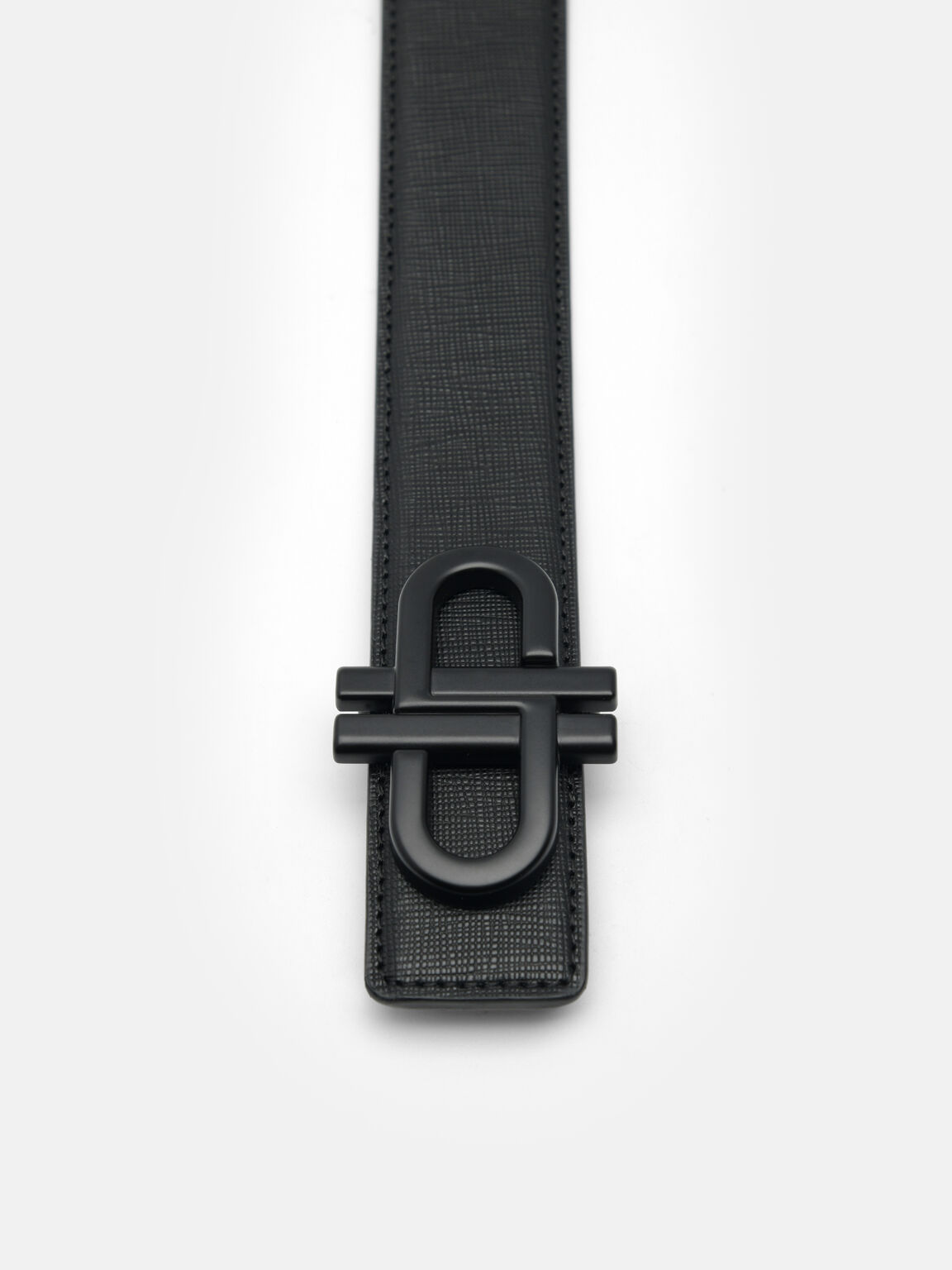 Saffiano Leather Reversible Tang Belt, , hi-res