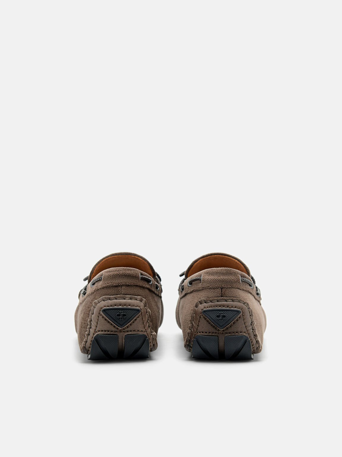 Corduroy Bow Driving Shoes, 