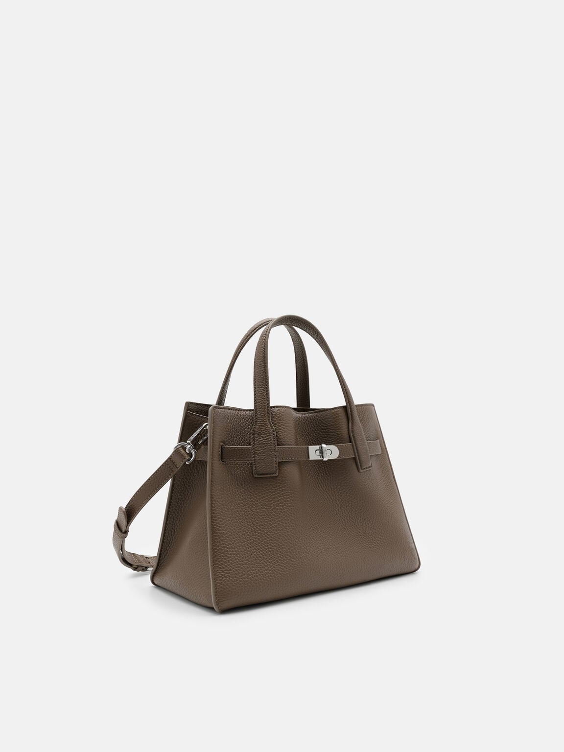 Tas Tangan Kulit Sedang Danielle, , hi-res
