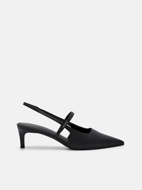 PEDRO Studio Amerie Leather Heel Pumps, 