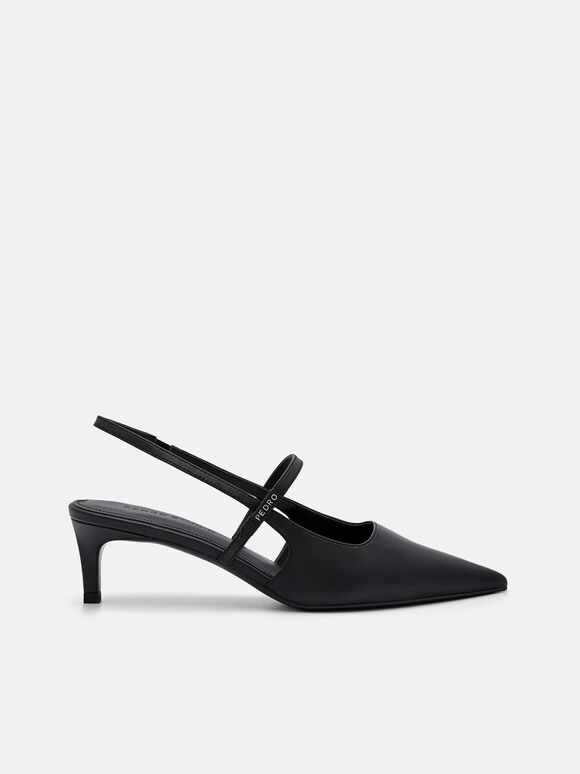 PEDRO Studio Amerie Leather Heel Pumps, 