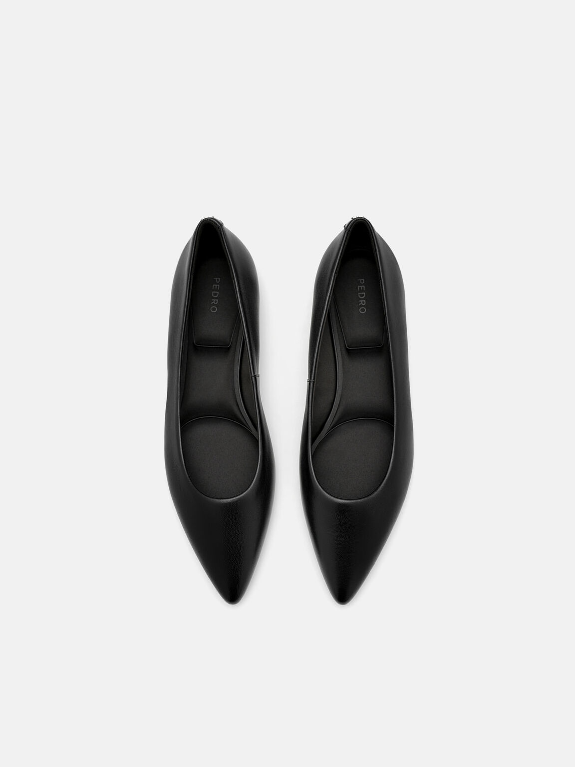 Sepatu Flat Kulit Quinn, , hi-res