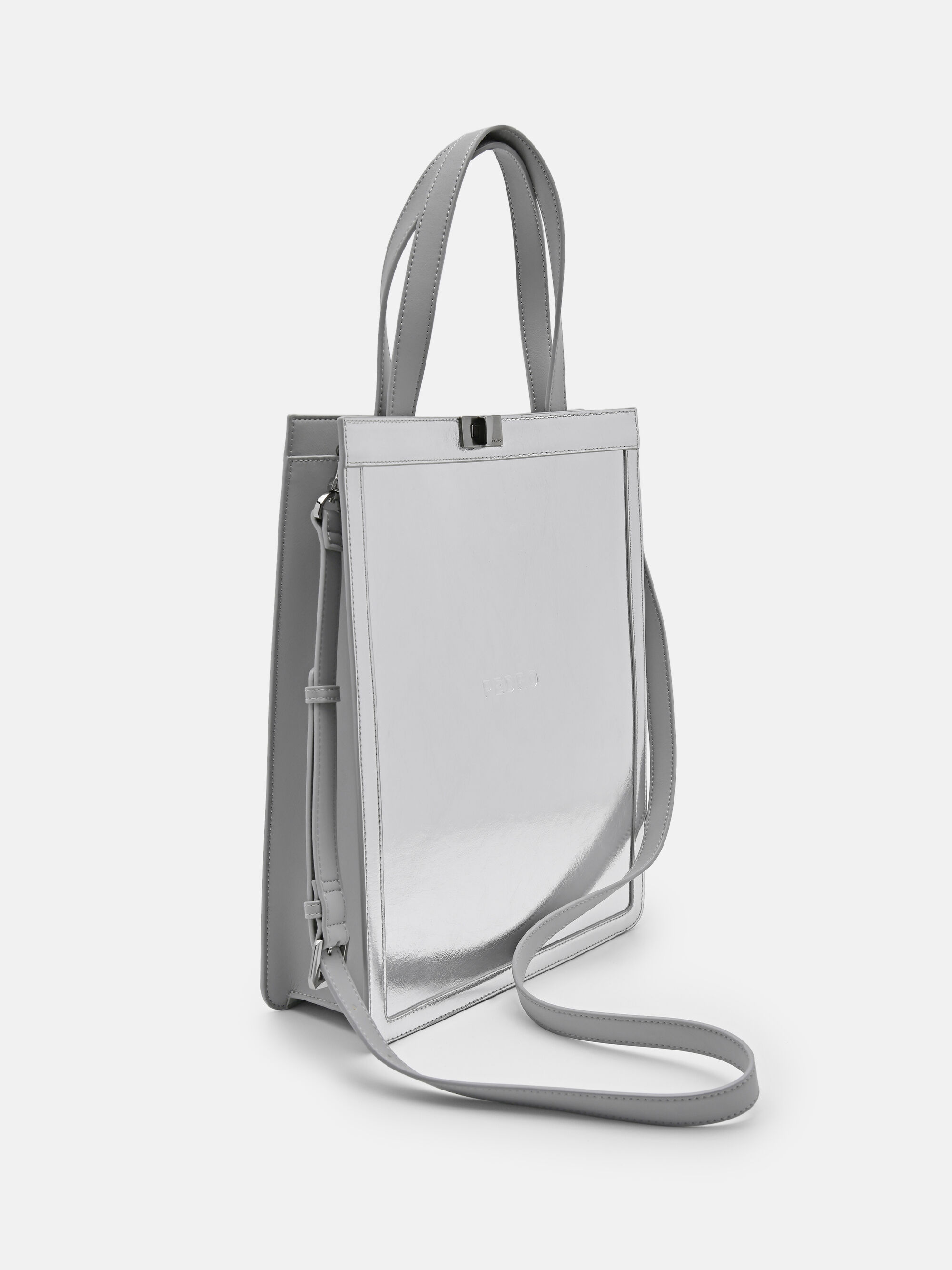 Silver Edge Tote Bag - PEDRO ID
