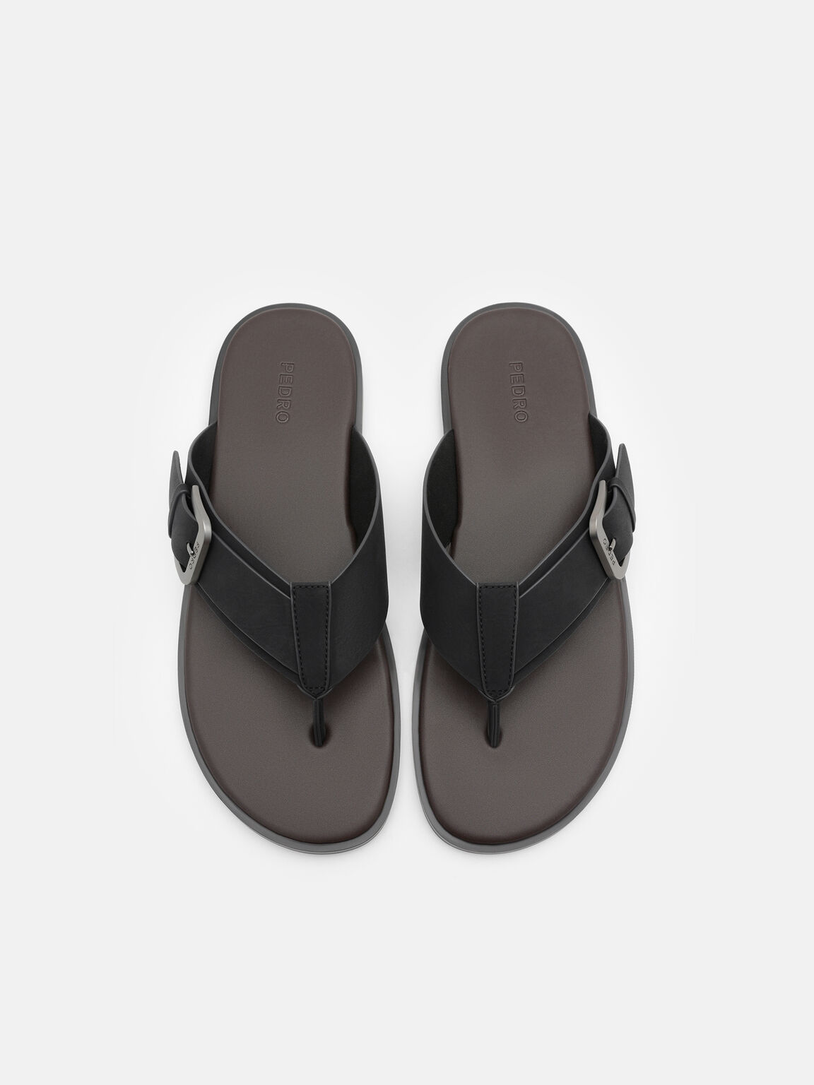 Sandal Jepit dengan Gesper, , hi-res