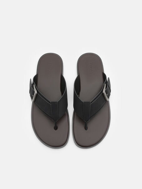 Sandal Jepit dengan Gesper, , hi-res