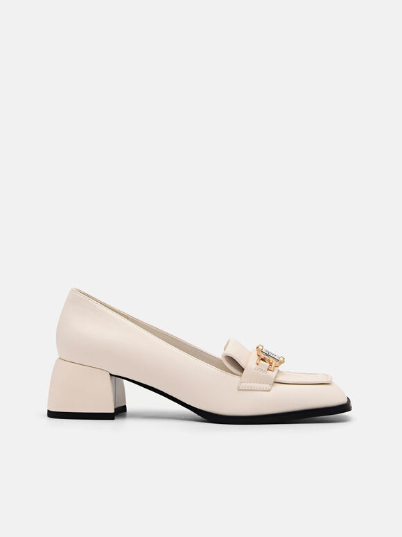 Jean Leather Heels, 