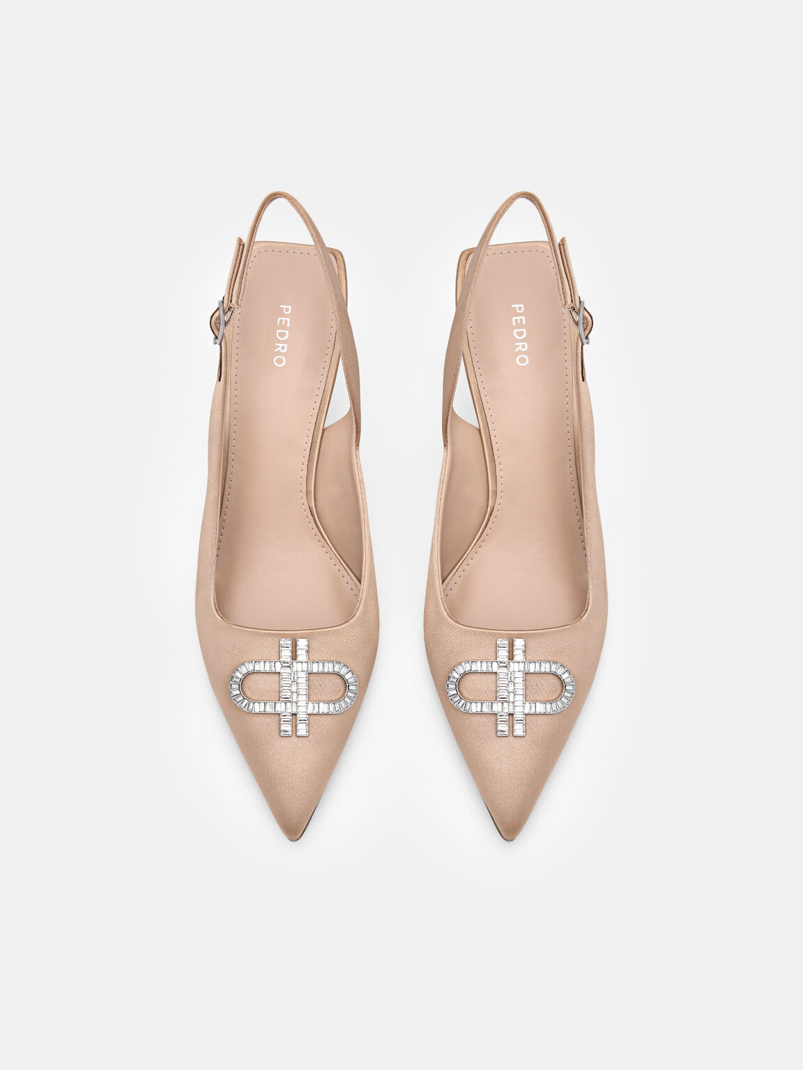 PEDRO Icon Satin Pumps, 