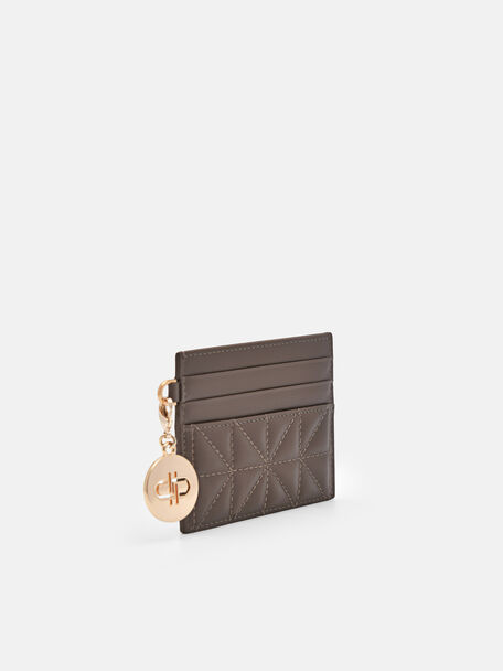 PEDRO Studio Leather Card Holder in Pixel, , hi-res