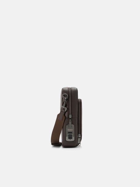 Fingerprint Lock Crossbody Bag, , hi-res