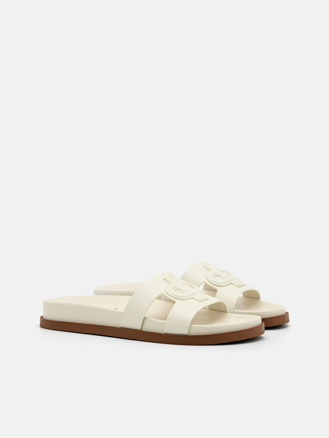 Sandal Kulit PEDRO Icon, Chalk, hi-res