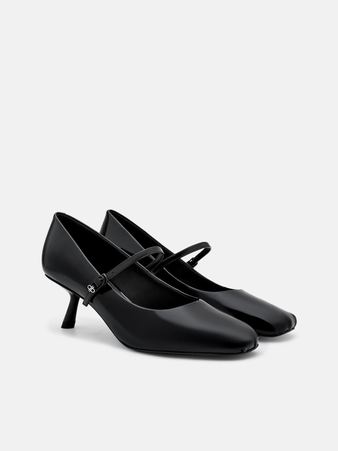 Kiana Patent Leather Heel Pumps, , hi-res