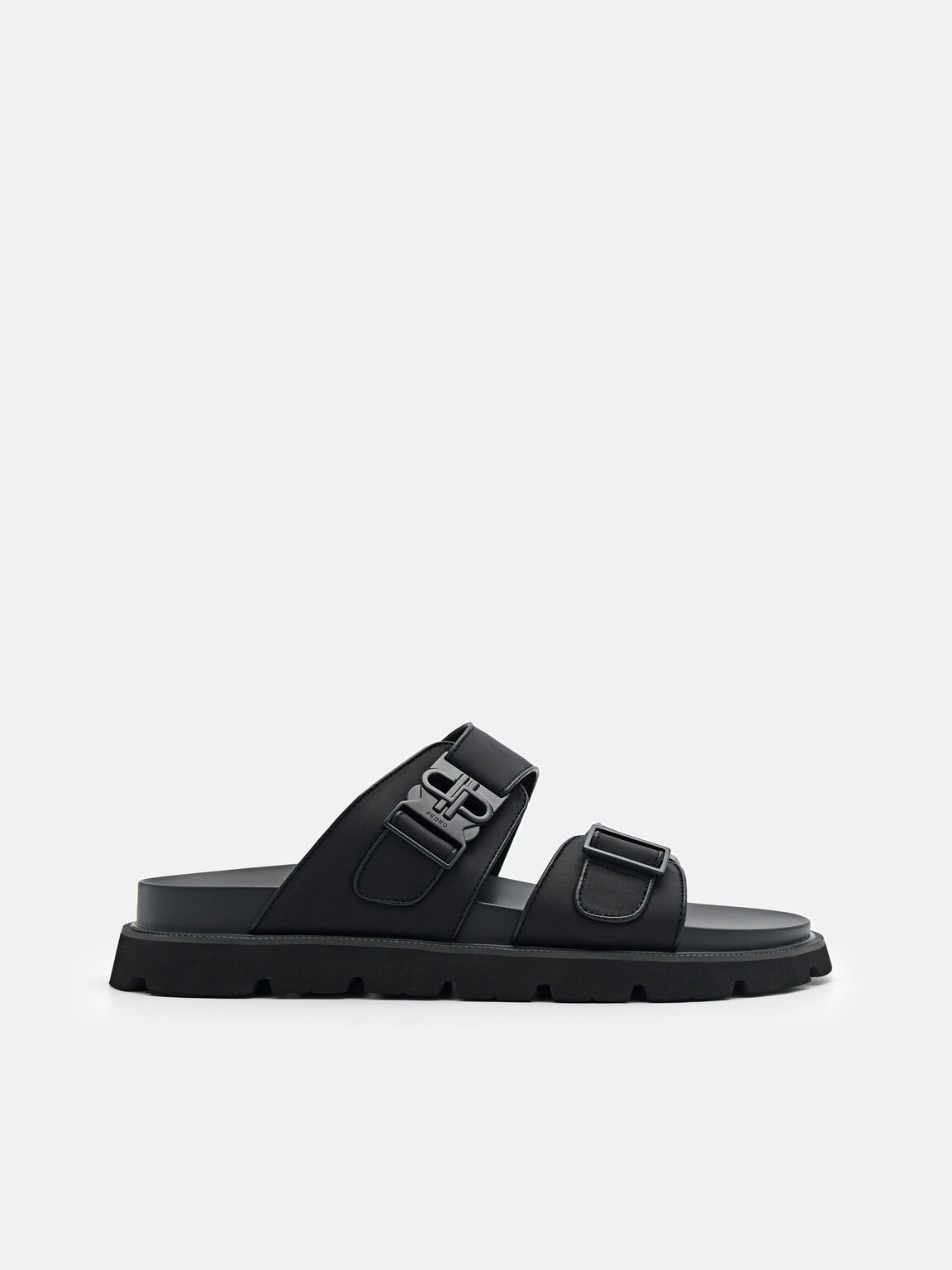 Sandal Slide PEDRO Icon, Black