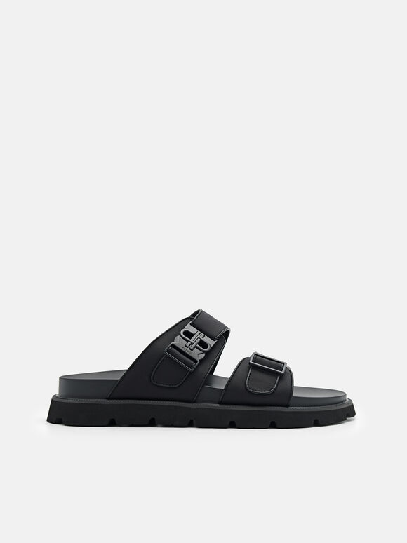 Sandal Slide PEDRO Icon, Black
