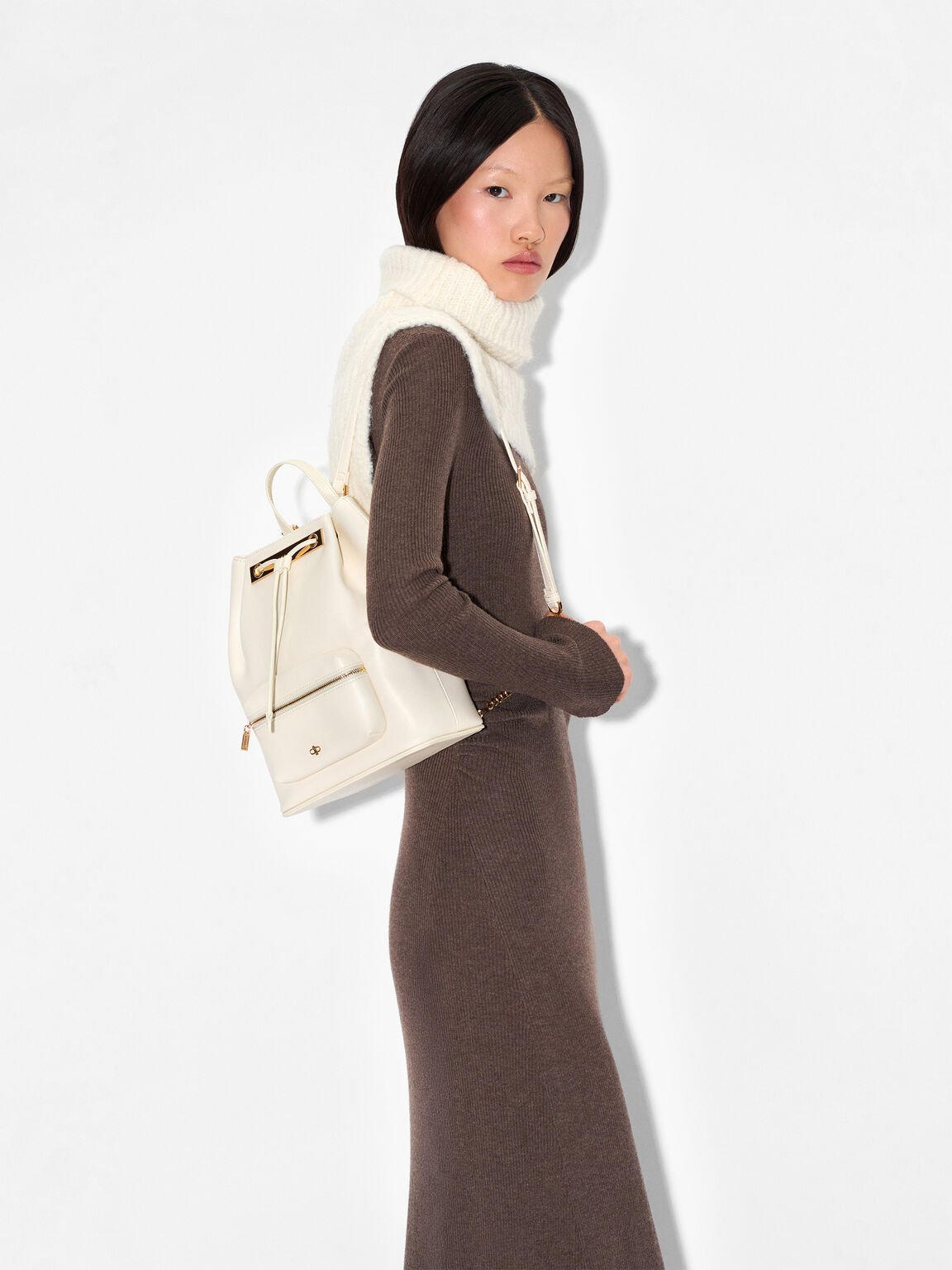 Drawstring Backpack, , hi-res