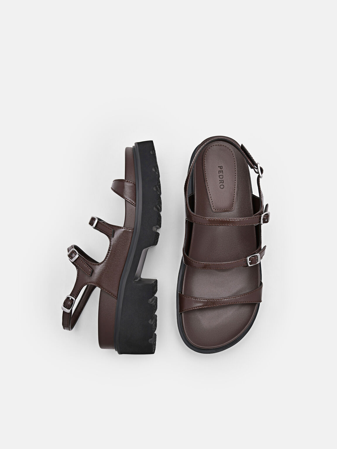 Sandal Slingback Chunky, 