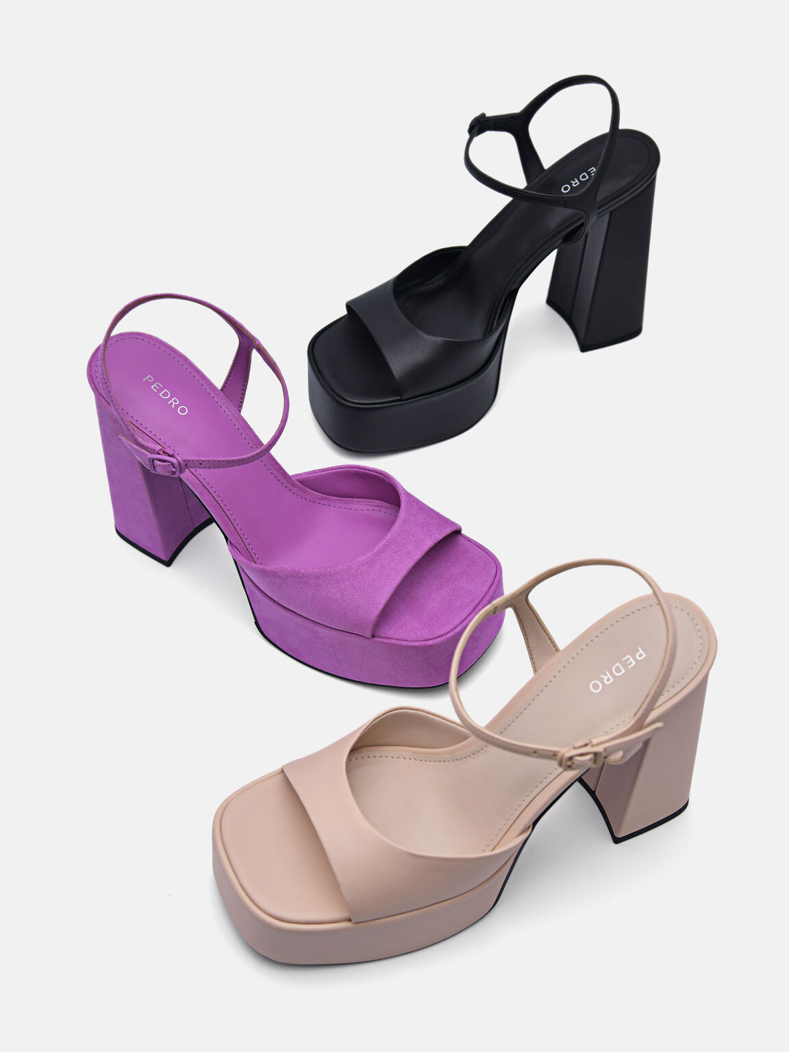 Sandal Tumit Platform Selma, 