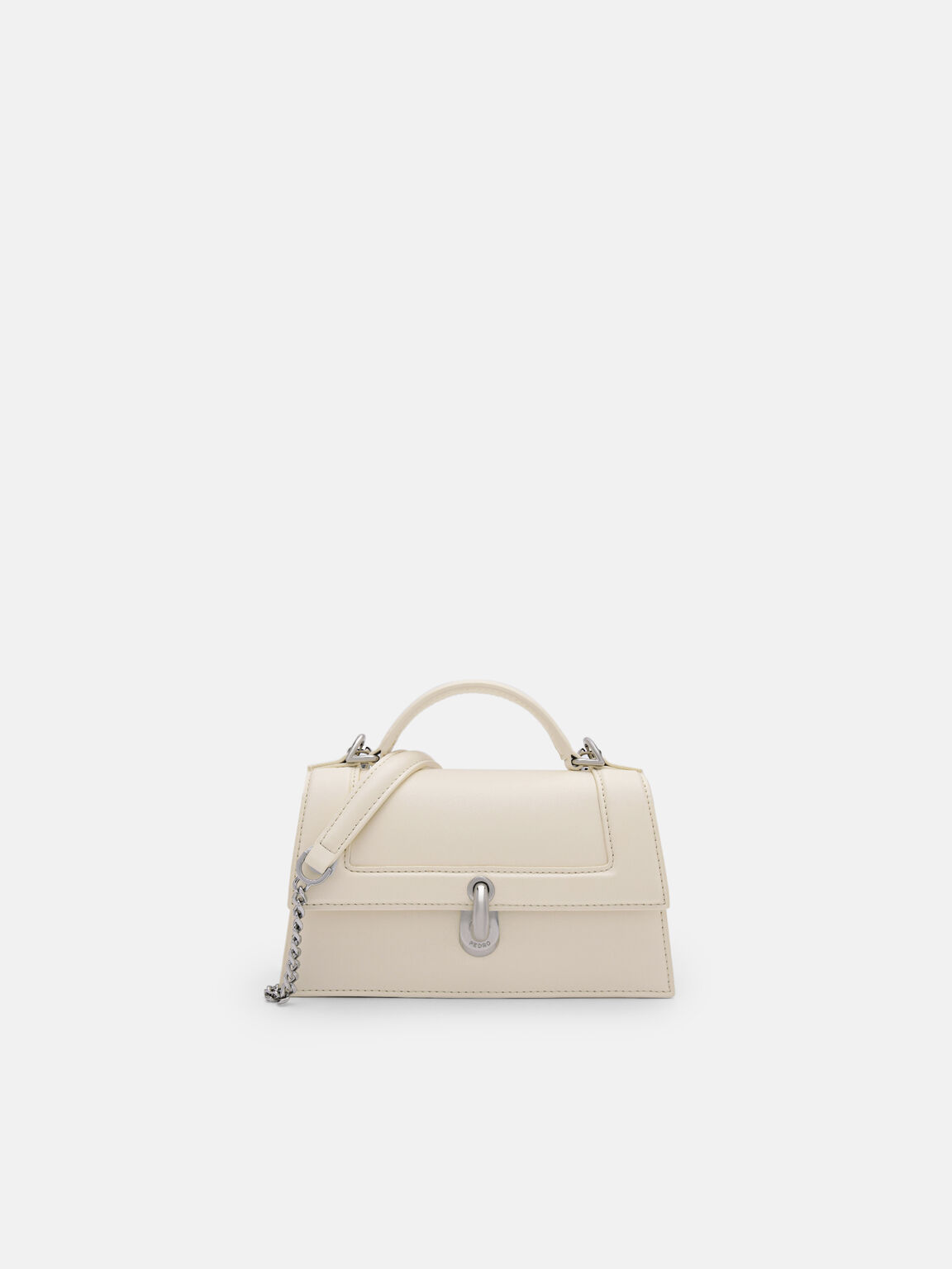 Talia Mini Handbag, Chalk, hi-res